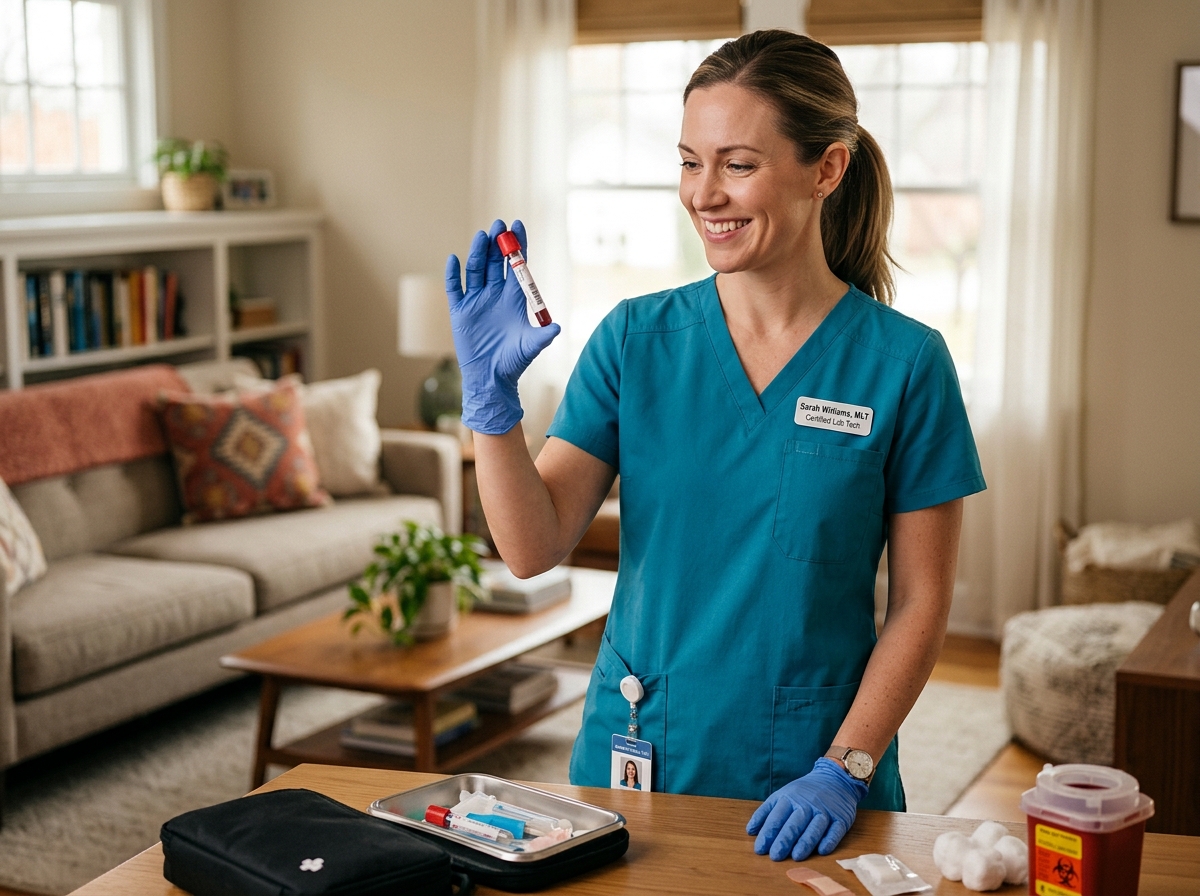 Home Lab Test Phlebotomist